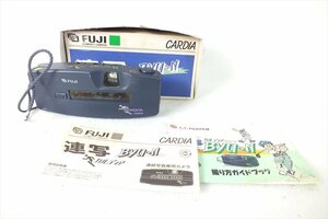 ◇ FUJI フジ RENSHA CARDIA コンパクトカメラ 中古 現状品 240408R7126