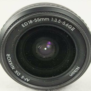 ★ Nikon ニコン D5200 デジタル一眼レフ 18-55mm 70-300mm シャッター切れOK 中古 現状品 240301Y8459Bの画像9