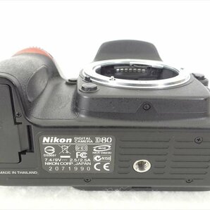 ▼ Nikon ニコン D80 デジタル一眼レフ AF-S NIKKOR 18-135mm 1:3.5-5.6G ED 中古 240405H3051の画像9