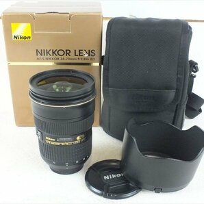 ☆ Nikon ニコン レンズ AF-S NIKKOR 24-70mm 2.8G ED 中古 240407M4598の画像1
