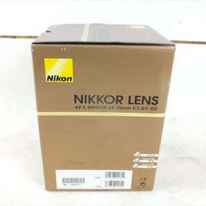 ☆ Nikon ニコン レンズ AF-S NIKKOR 24-70mm 2.8G ED 中古 240407M4598の画像9