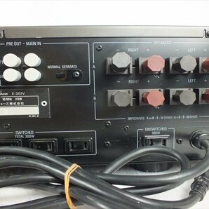 ★ Accuphase アキュフェーズ E-305V アンプ 音出し確認済 中古 現状品 240401N3024の画像8