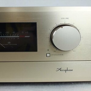 ★ Accuphase アキュフェーズ E-305V アンプ 音出し確認済 中古 現状品 240401N3024の画像3