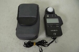 V MINOLTA Minolta IV F light meter used present condition goods 240405H3241