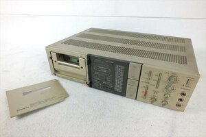 * PIONEER Pioneer CT-980 cassette deck used present condition goods 240401Y8309