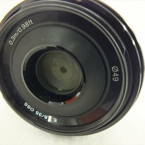 ◆ SONY ソニー SEL35F18 E 1.8/35 OSS レンズ 現状品 中古 240309A1384の画像7