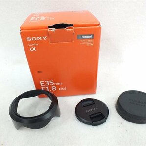 ◆ SONY ソニー SEL35F18 E 1.8/35 OSS レンズ 現状品 中古 240309A1384の画像8