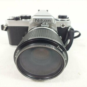 □ Nikon ニコン FE フィルム一眼レフ 43-86mm 3.5 中古 現状品 240406G6129の画像2