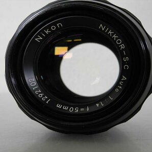 ▼ Nikon ニコン レンズ NIKKOR-SC Auto 1:1.4 f=50mm 中古 現状品 240405H3163の画像2