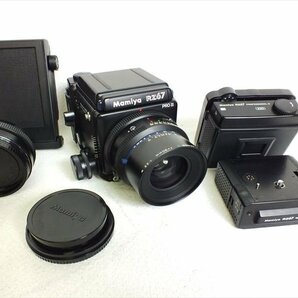 ◇ Mamiya マミヤ RZ67 PROII 中判カメラ SEKOR Z 90mm 1:3.5 W 中古 現状品 240408R7098の画像1