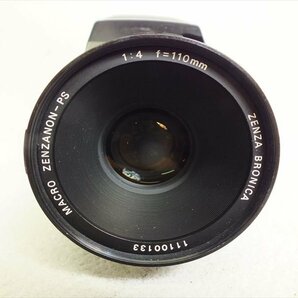 ◇ ZENZA BRONICA ゼンザブロニカ SQ-A 中判カメラ MACRO ZENZANON-PS 1:4 110mm 4.5 200mm 3.5 105mm 中古 現状品 240408R7214の画像3