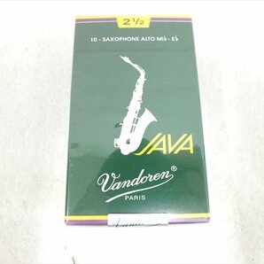 ◆ Vandoren バンドレン 緑箱1箱 10-SAXOPHONE ALTOMib-Eb リード 中古 240409M5184Aの画像3