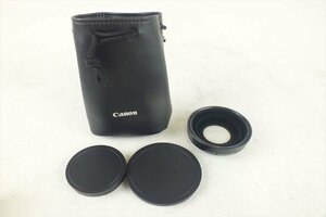 ☆ Canon キャノン WA-U58 0.8× ワイドアタッチメント 中古 240407R1092