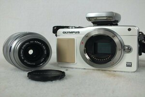 ★ OLYMPUS オリンパス E-PM2 デジタル一眼レフ 14-42mm 1:3.5-5.6 中古 240401C4114