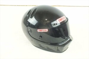 ☆ SIMPSON シンプソン SUPERBANDIT 59cm ヘルメット 中古 現状品 240407M4278