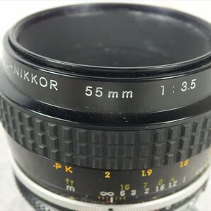 ★ Nikon ニコン レンズ Micro-NIKKOR 55mm 1:3.5 中古 現状品 240401C4122の画像2