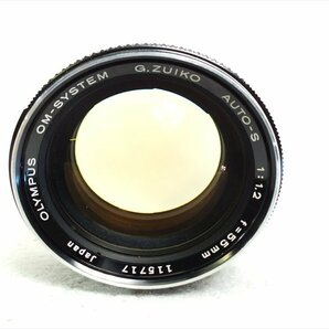 ◇ OLYMPUS オリンパス レンズ G.ZUIKO AUTO-S 1:1.2 55mm 中古 240408R7172の画像4