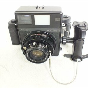 ◇ Mamiya マミヤ UNIVERSAL BLACK 中判カメラ MIMIYA-SEKOR 1:3.5 f=100mm 中古 240408T3029の画像2