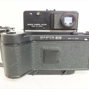 ◇ Mamiya マミヤ UNIVERSAL BLACK 中判カメラ MIMIYA-SEKOR 1:3.5 f=100mm 中古 240408T3029の画像9