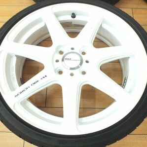 ☆ ワーク エモーション WORK EMOTION EMT-T7R DL LE MANS V 165/45R16×5.5J+45 4穴 軽カーサイズ バリ山 夏タイヤ 中古 @ 240407R1120の画像5