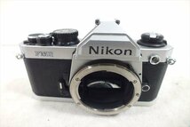 □ Nikon ニコン NEW FM2 ボディ フィルム一眼レフ 中古 現状品 240406H2456_画像2