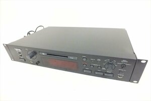 ◆ TASCAM タスカム MD-350 MDプレーヤー 中古 現状品 240409G3670