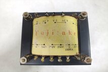 □ Fujitake フジタケ FRS101？ トランス 中古 現状品 240406G6437_画像6