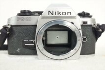 ★ Nikon ニコン FG-20 フィルム一眼レフ 中古 現状品 240401B2554A_画像2