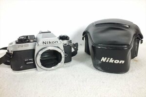 ★ Nikon ニコン FG-20 フィルム一眼レフ 中古 現状品 240401B2554A