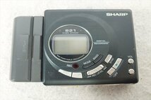 ★ SHARP シャープ MD-MT821-B MDプレイヤー 中古 現状品 240401B2410_画像2