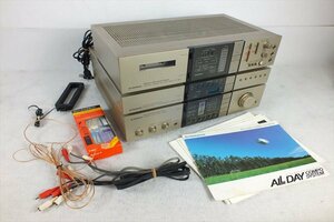 * PIONEER Pioneer CT-580 A-580 F-580 amplifier / cassette deck / tuner set used present condition goods 240401C4529