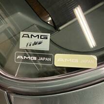 【AMG JAPAN】ロゴ AMG コンプリート ディーラー車 タイプ 表貼り ステッカー デカール ※白文字　W124 W126 W201 R129 W140_画像8