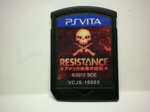 PSVita　レジスタンス RESISTANCE アメリカ最後の抵抗　(ソフトのみ)