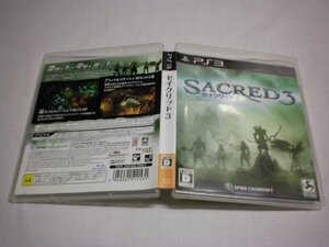 PS3 セイクリッド3 (ケース・解説書付)