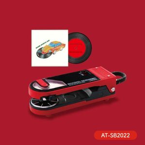 【新品未開封】サウンドバーガーミニチュアコレクションAT-SB2022 赤 オーディオテクニカ Sound BURGER