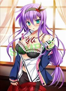 PS Vita 花咲ワークスプリング! WonderGOO特典 玖音彩乃 B2 タペストリー /SAGA PLANETS