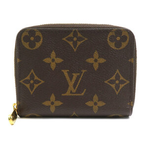 ルイ ヴィトン LOUIS VUITTON コインケース モノグラム ジッピーコインパース モノグラムキャンバス ブラウン e58475f