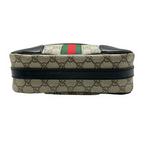 グッチ GUCCI 斜め掛けショルダーバッグ シェリーライン GGスプリームキャンバス ブラウン×ブラック z0389_画像4