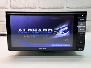 【送料無料】アルパイン　700W カーナビ フルセグ　メモリーナビ【ジャンク】