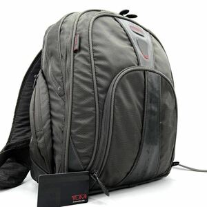 1円《 正規品・希少品 》TUMI トゥミ TECH テック リュック バッグパック バリスティックナイロン ビジネス メンズ グレー 大容量 多収納