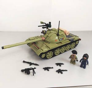 so ream T-54 middle tank Lego interchangeable goods 