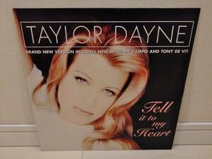 □TAYLOR DAYNE / TELL IT TO MY HEART アナログ