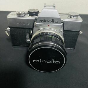 ミノルタ minolta SRT101 / MC W. ROKKOR-SI 1:2.5 f=28mm / ROKKOR-PF 1:1.4 f=58mm / ROKKOR-QD 1:3.5 135mm まとめて ジャンク品の画像2