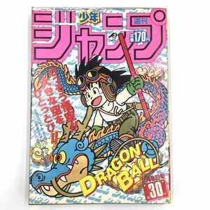 週刊少年ジャンプ 1985年 (昭和60年) 第30号　表紙/鳥山明 「ドラゴンボール」【J312-252#YP60】