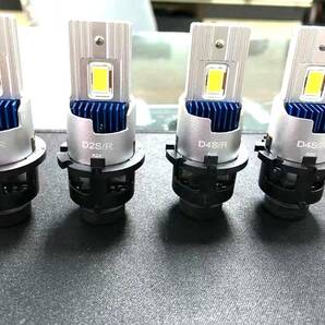 GW発送】D4S/D4R[H7/HB3/D2S/D2R 交換用 LED-18000LMヘッドライト クラウンロイヤル[GRS200/210 08,02～エスティマ(AHR20,ACR55,50[1年保の画像4