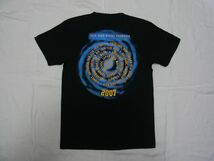 ☆美品・未着用☆ RED HOT CHILI PEPPERS レッチリ STADIUM ARCADIUM ツアー Tシャツ sizeS 黒 ☆古着 ロック バンド ジョン・フルシアンテ_画像2