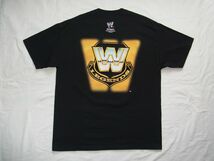 ☆美品・未着用☆ 00s ビンテージ WWE World Wrestling Entertainment LEGENDS Tシャツ sizeXL 黒 ☆USA古着 プロレス WWF 80s 90s OLD_画像2