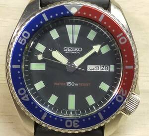 現状渡し セイコー ダイバー腕時計 6309-7290 Vintage SEIKO diver watch 自動巻 150m