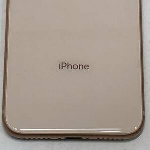 ■59 Apple iPhone8 アップル アイフォン8 64GB MQ7A2J/A ゴールド docomo スマートフォン【中古】利用：〇 バッテリー最大容量85％の画像3
