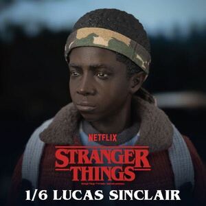 新品未開封 Threezero 3Z0318 ストレンジャー・シングス ルーカス・シンクレア Lucas Sinclair 1/6フィギュア stranger things